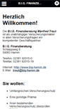 Mobile Screenshot of big-hamm.de